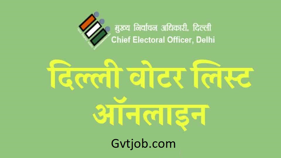 Delhi Voter List 2023